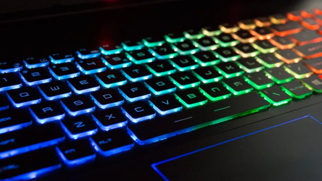 gaming laptop keyboard